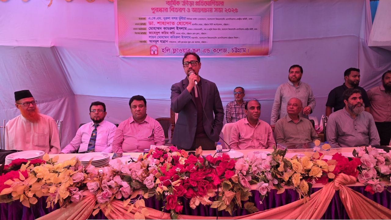 একটি সাম্য ও মানবিক রাষ্ট্র বিনির্মানে শিক্ষার্থীদের ভুমিকা রাখতে হবে সিটি মেয়র ডাক্তার শাহাদাত হোসেন