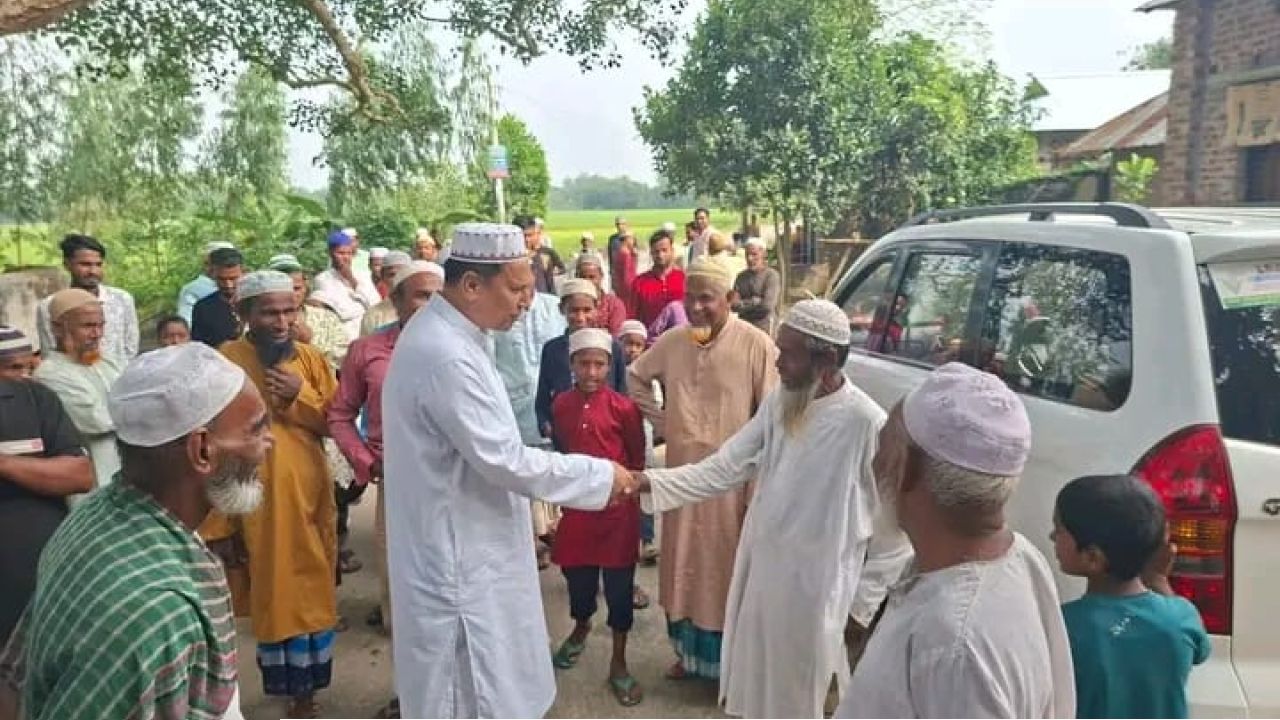 মদনখালির দাড়িপাড়া জামে মসজিদে জননেতা সাইফুল ইসলামের মতবিনিময় ও দোয়া মাহফিল অনুষ্ঠিত