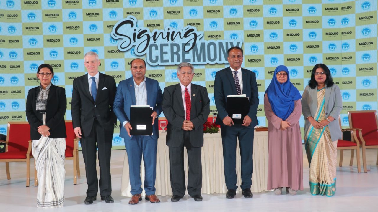 পানগাঁও অভ্যন্তরীণ কন্টেইনার টার্মিনাল ব্যবস্হাপনায় সুইজারল্যান্ডভিত্তিক মেডলগের সাথে চুক্তি স্বাক্ষর 