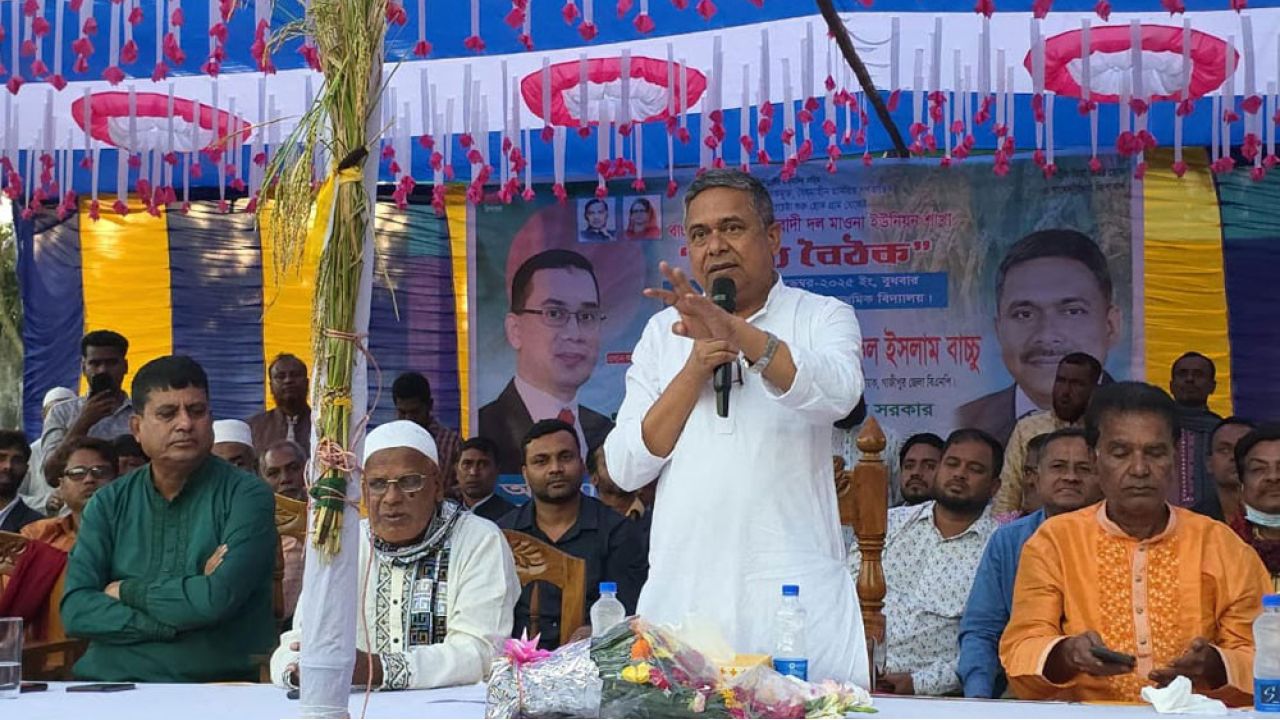 শ্রীপুরে মাদক নিশ্চিহ্ন করা হবে, থাকবে না সন্ত্রাসও : রফিকুল ইসলাম