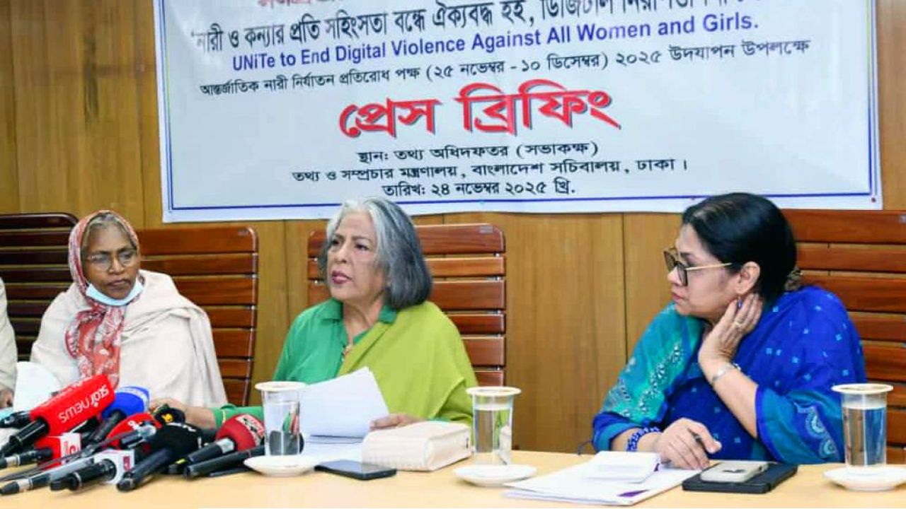 নারীর প্রতি স‌হিংসতার তথ‌্য ২৪ ঘণ্টার ম‌ধ্যে পাঠ‌া‌তে হ‌বে : শারমীন