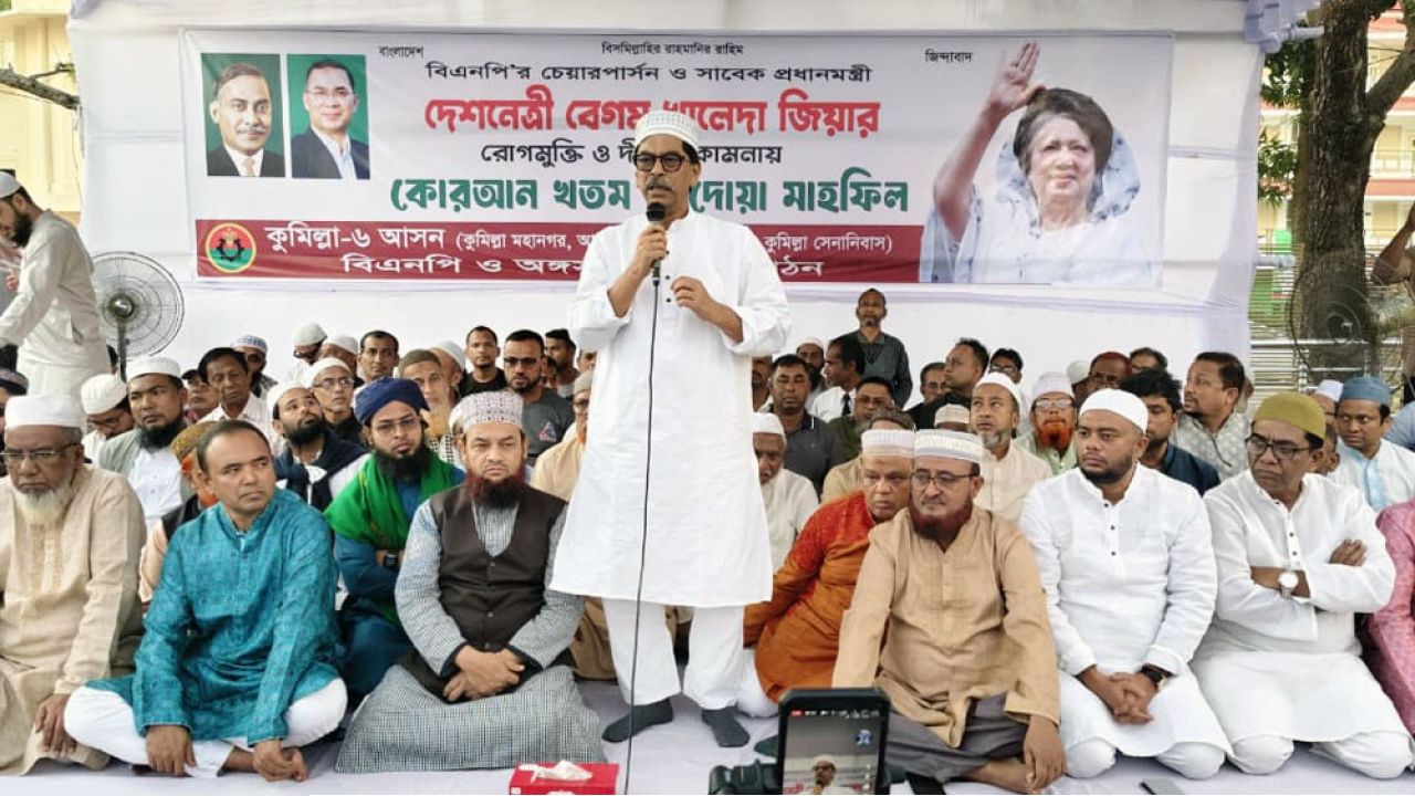 বেগম জিয়ার সুস্থতা দেশের ভবিষ্যতের জন্য অত্যন্ত জরুরি : ইয়াছিন