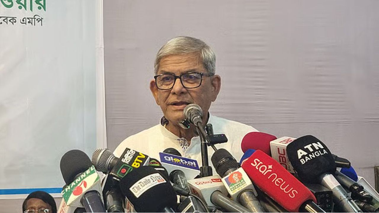 ভিন্নমত পোষণ করলেই তাকে শত্রু মনে করা হয়: মির্জা ফখরুল