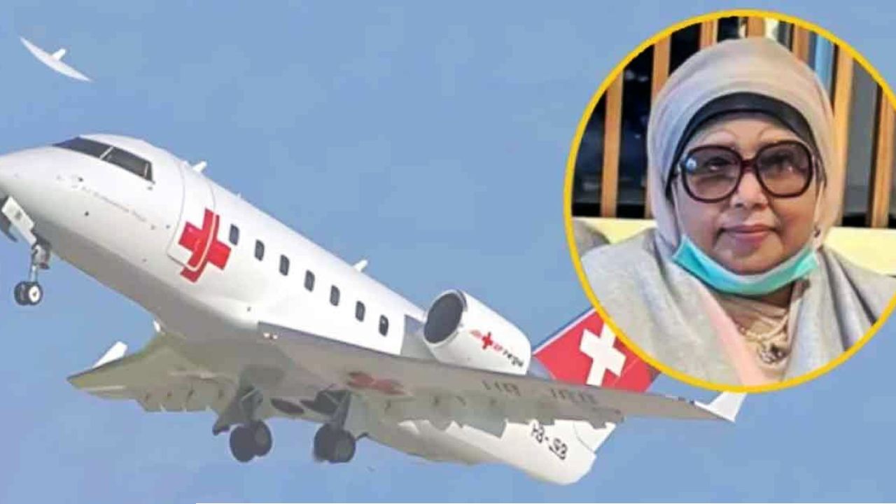 জার্মানি থেকে বেগম খালেদা জিয়ার জন্য আসছে এয়ার অ্যাম্বুলেন্স