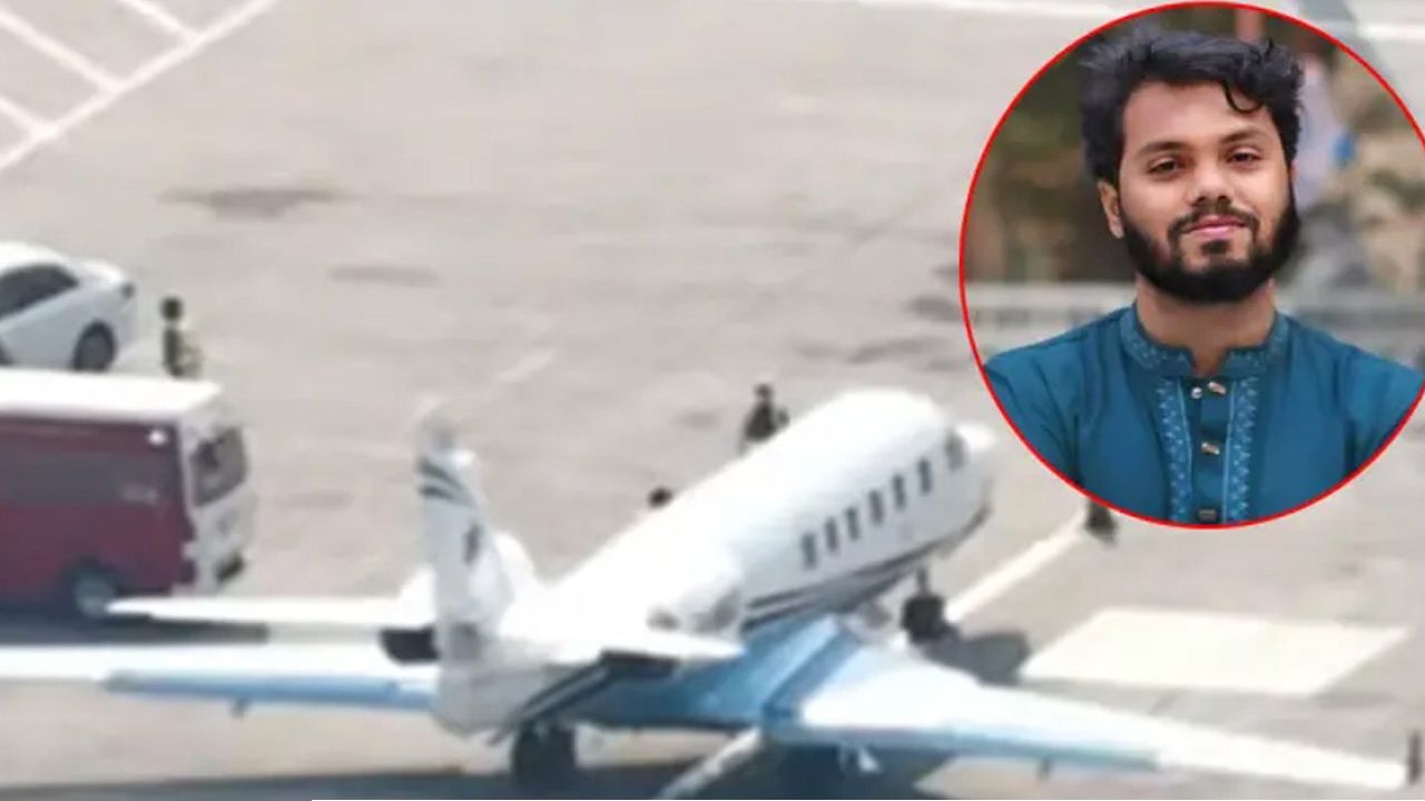 ওসমান হাদিকে নিয়ে সিঙ্গাপুরের উদ্দেশে ঢাকা ছাড়লো এয়ার অ্যাম্বুলেন্স