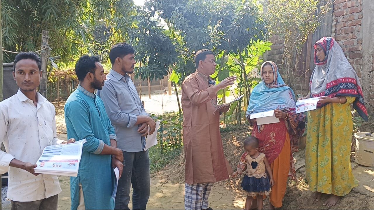 নেত্রকোনায় যুবদলের উদ্যোগে ব্যারিস্টার কায়সার কামালের পক্ষে নির্বাচনী প্রচারণা