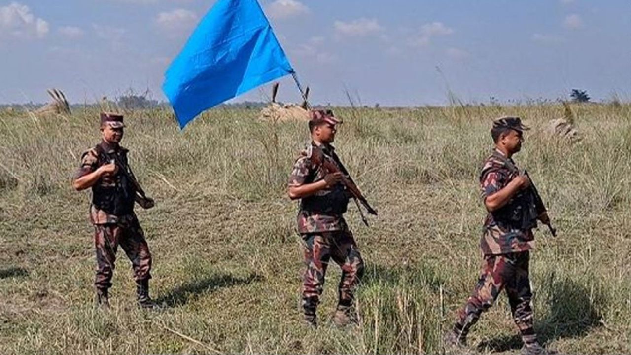 বাংলাদেশ সীমান্তে আটক বিএসএফ সদস্যকে ফেরত দিল বিজিবি