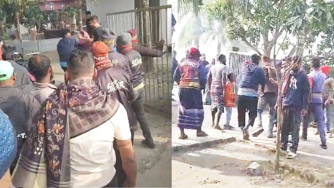 পুলিশ ফাঁড়িতে হামলা, মাটি লুটকারীকে ছিনতাই