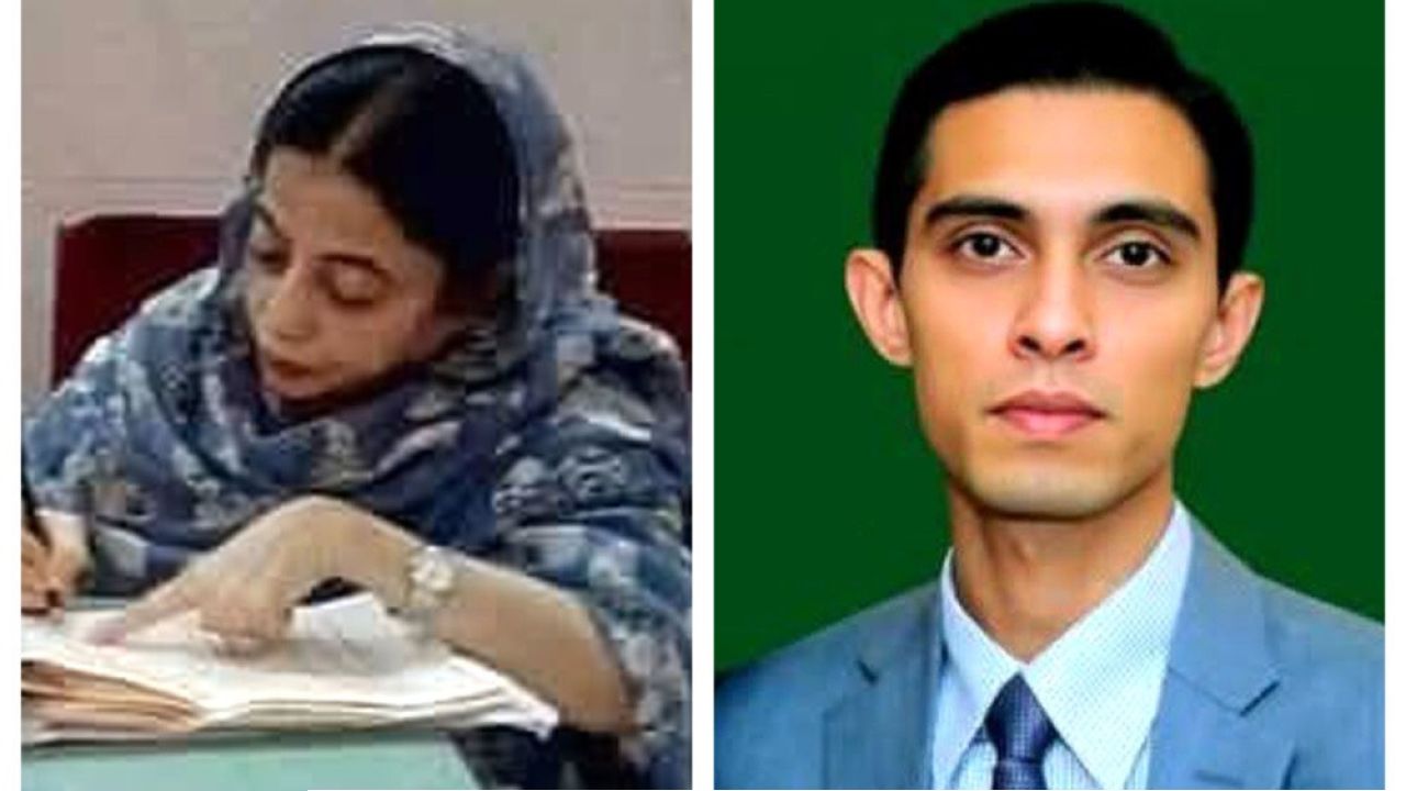 নান্দাইল থেকে মা ও ছেলে মনোনয়নপত্র সংগ্রহ