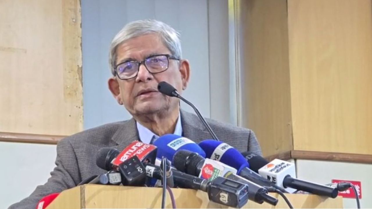 বাংলাদেশের রাজনীতিতে একটা বিশাল শূন্যতা সৃষ্টি হলো : মির্জা ফখরুল
