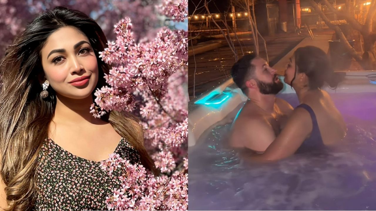 স্বামীর সঙ্গে ভিডিও প্রকাশ করে আলোচনায় পিয়া