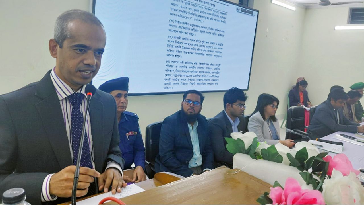 জনগণের ক্ষমতায়ন স্বীকৃতি পেতে গণভোট গুরুত্বপূর্ণ : রেজাউল করিম