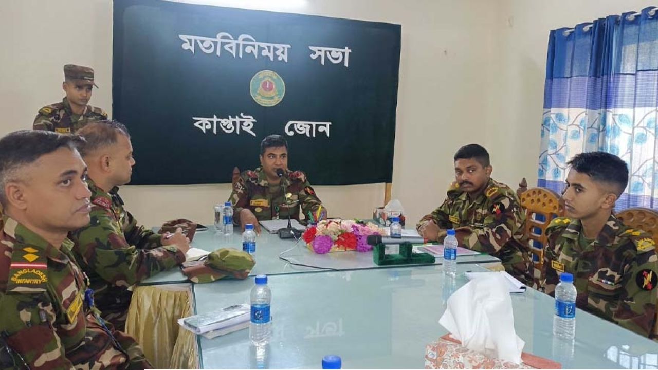 পাহাড়ের শান্তি রক্ষায় সেনাবাহিনীর বিশেষ টহল ও নিরাপত্তা জোরদার