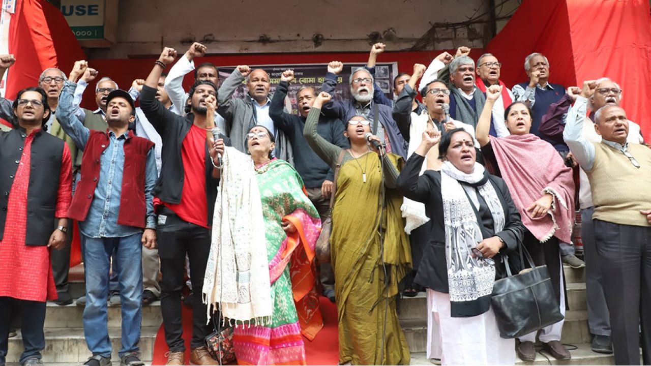 গণতন্ত্র প্রতিষ্ঠার সংগ্রাম জোরদার করুন : সিপিবি