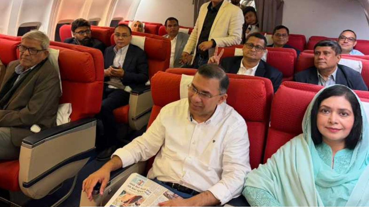 সিলেটের উদ্দেশে রওনা দিয়েছেন তারেক রহমান