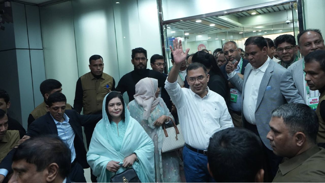 সিলেটে পৌঁছেছেন তারেক রহমান