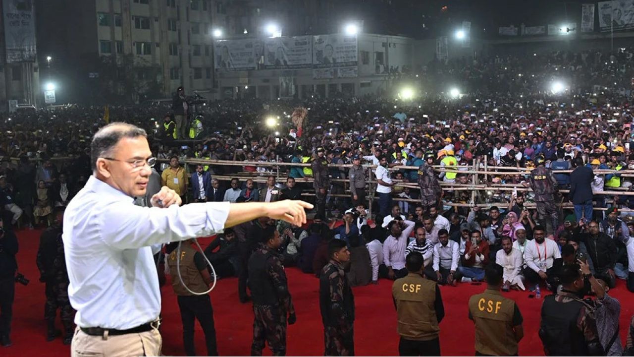 ‎দেশকে পুনর্নির্মাণ করতে হলে গণতন্ত্রকে প্রতিষ্ঠিত করতে হবে : তারেক রহমান