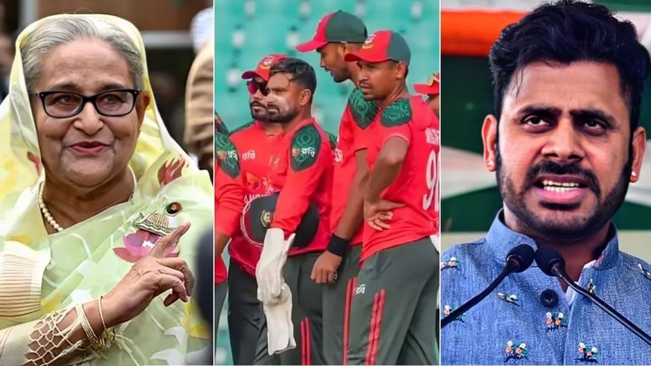 শেখ হাসিনা ভারতে নিরাপদে থাকলে ক্রিকেটাররা কেন খেলতে পারবে না