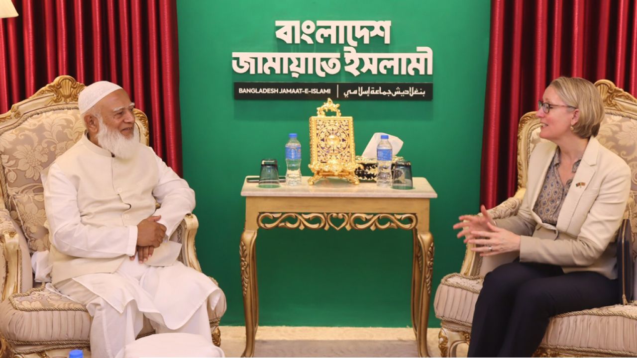 ব্রিটিশ হাইকমিশনারের সঙ্গে বৈঠক করলেন জামায়াত আমির