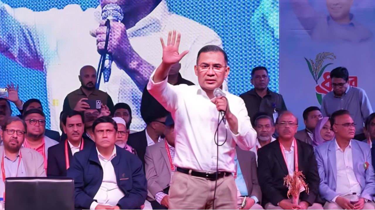 ভোটাধিকার কেড়ে নেওয়ার ষড়যন্ত্র এখনো শেষ হয়নি: তারেক রহমান