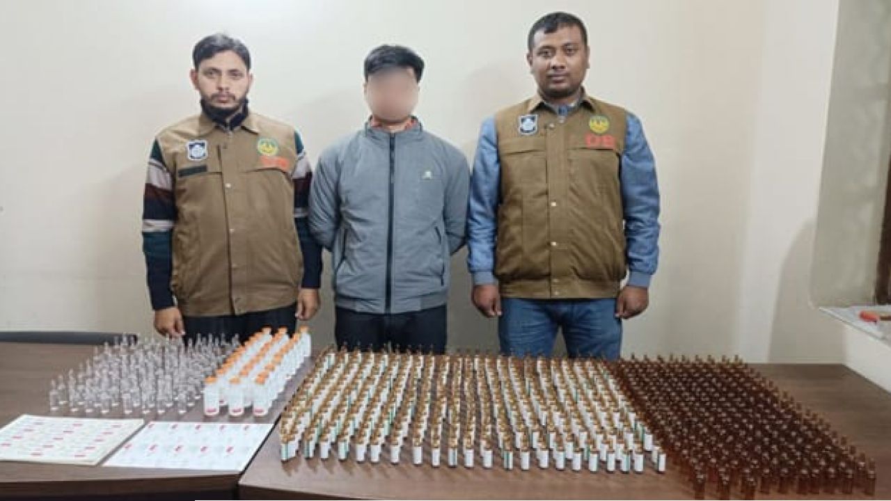 রাজশাহীতে ভেজাল উষধ সহ গ্রেপ্তার ১ 