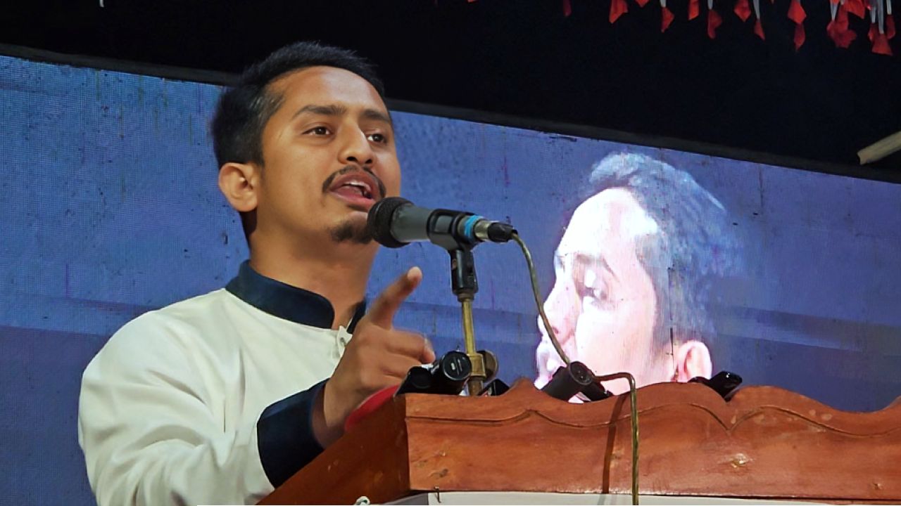 আমরা জুলুম না ইনসাফের পক্ষে যাব : সারজিস আলম