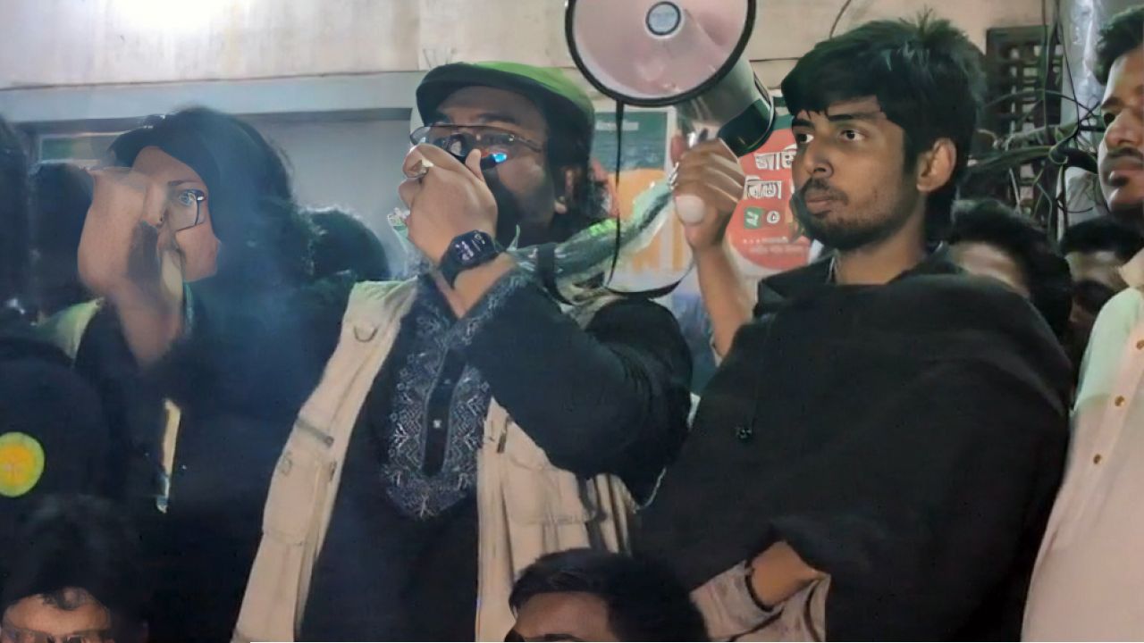 নতুন কর্মসূচি ঘোষণা করে শাহবাগ ত্যাগ করল ইনকিলাব মঞ্চ