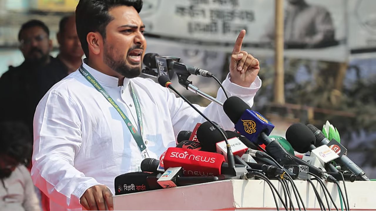 ঢাকা-১১ আসনে ভূমিদস্যুদের সিন্ডিকেট নির্মূল করা হবে: নাহিদ ইসলাম