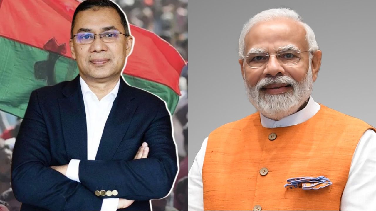 তারেক রহমানকে অভিনন্দন জানিয়েছেন নরেন্দ্র মোদি