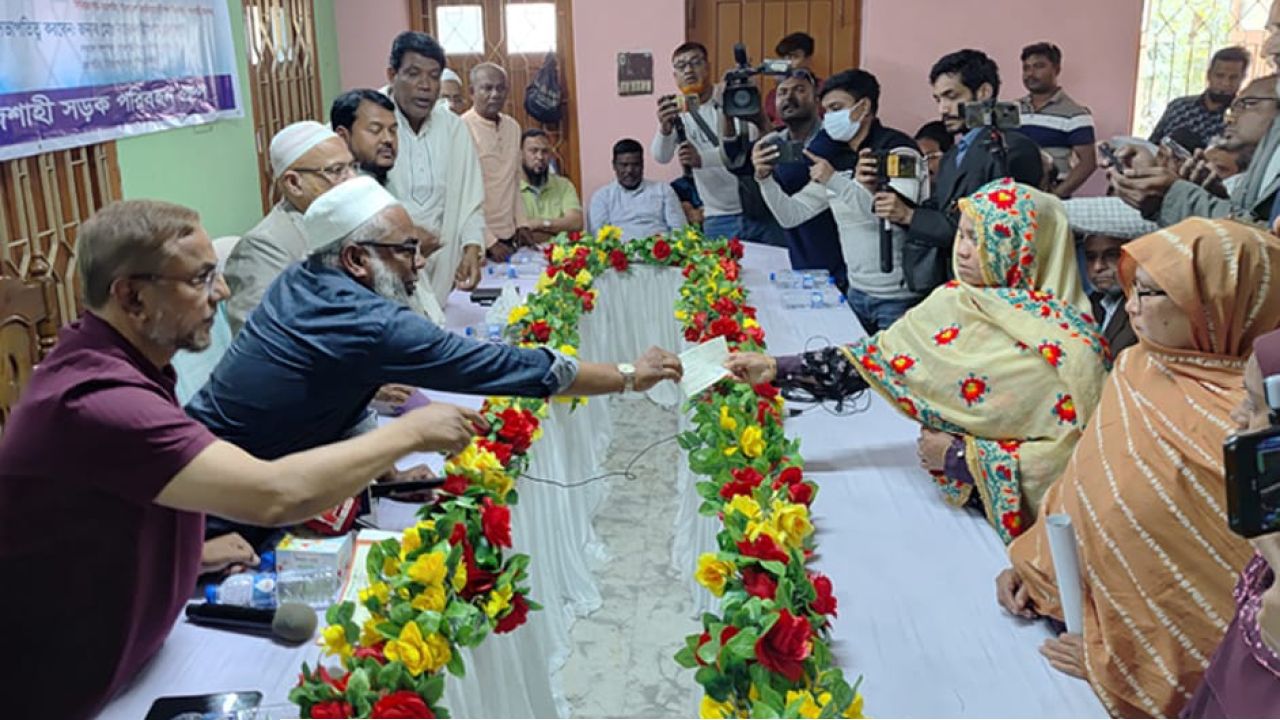 রাজশাহী মোটর মালিকদের মরনোত্তর সহায়তা ৫ লাখ টাকা