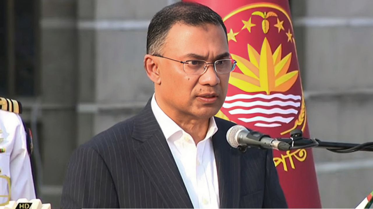 প্রধানমন্ত্রী হিসেবে প্রথম দিনেই মন্ত্রিসভার বিশেষ বৈঠকে তারেক রহমান