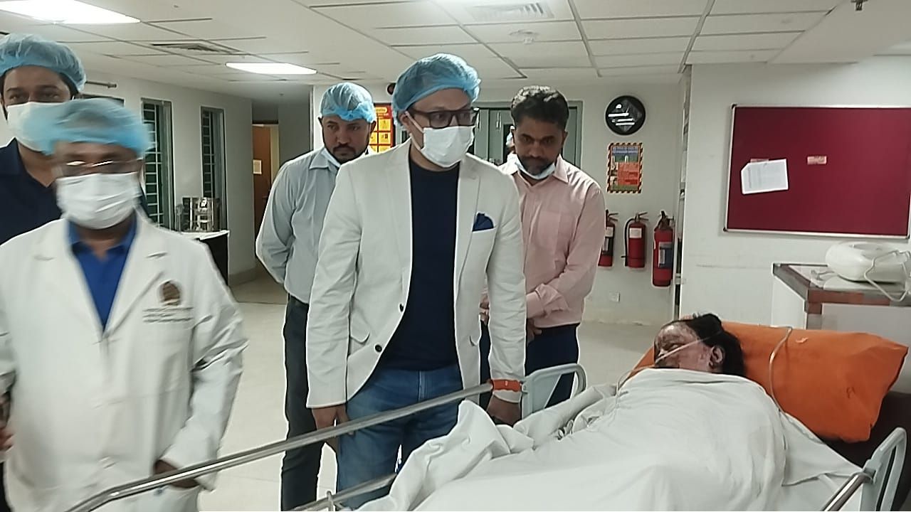 দগ্ধদের সর্বোচ্চ চিকিৎসাসেবা নিশ্চিত করতে সরকার প্রতিশ্রুতিবদ্ধ: সাঈদ আল নোমান