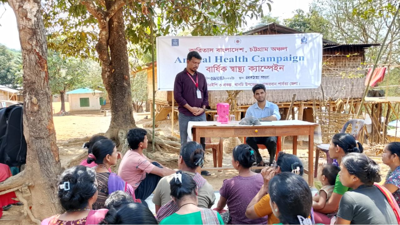 থানচিতে বার্ষিক স্বাস্থ্য ক্যাম্পেইন অনুষ্ঠিত