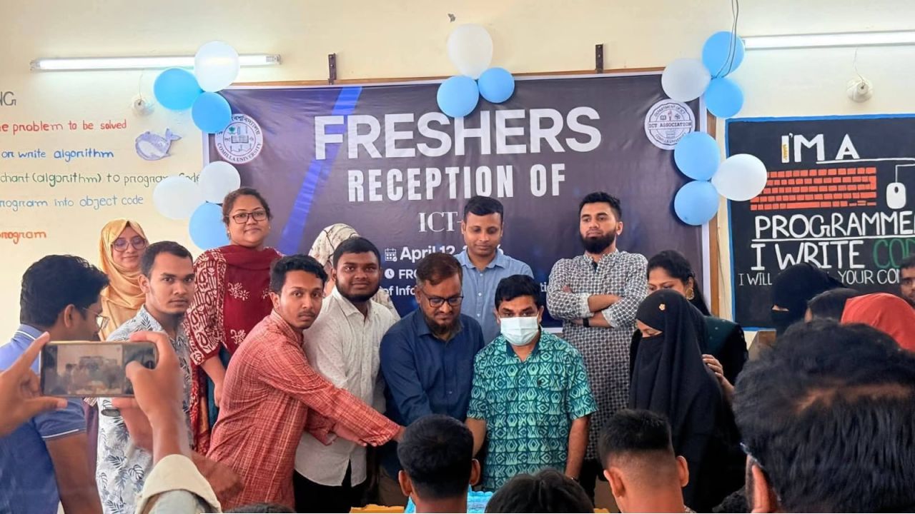 স্বপ্ন আর সম্ভাবনার বার্তা নিয়ে কুবিতে নবীনদের পদচারণা