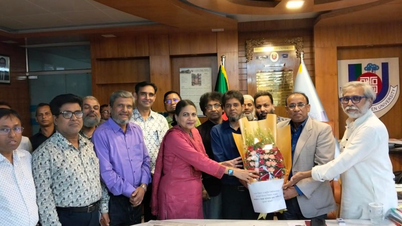 পাবনা বিজ্ঞান ও প্রযুক্তি বিশ্ববিদ্যালয়ের উপাচার্য হিসেবে নিয়োগ পাওয়ায়  বাউবি পরিবারের শুভেচ্ছা ও অভিনন্দন
