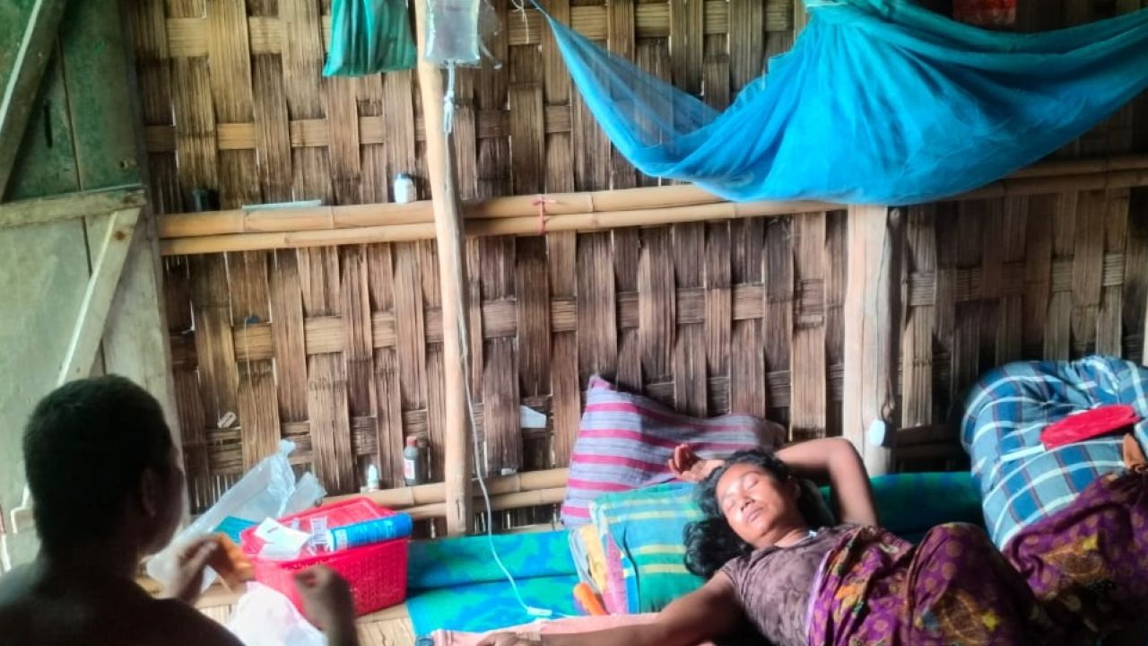 হামের পরে দুর্গম পাহাড়ে ডায়রিয়ার থাবা, আক্রান্ত অর্ধশতাধিক