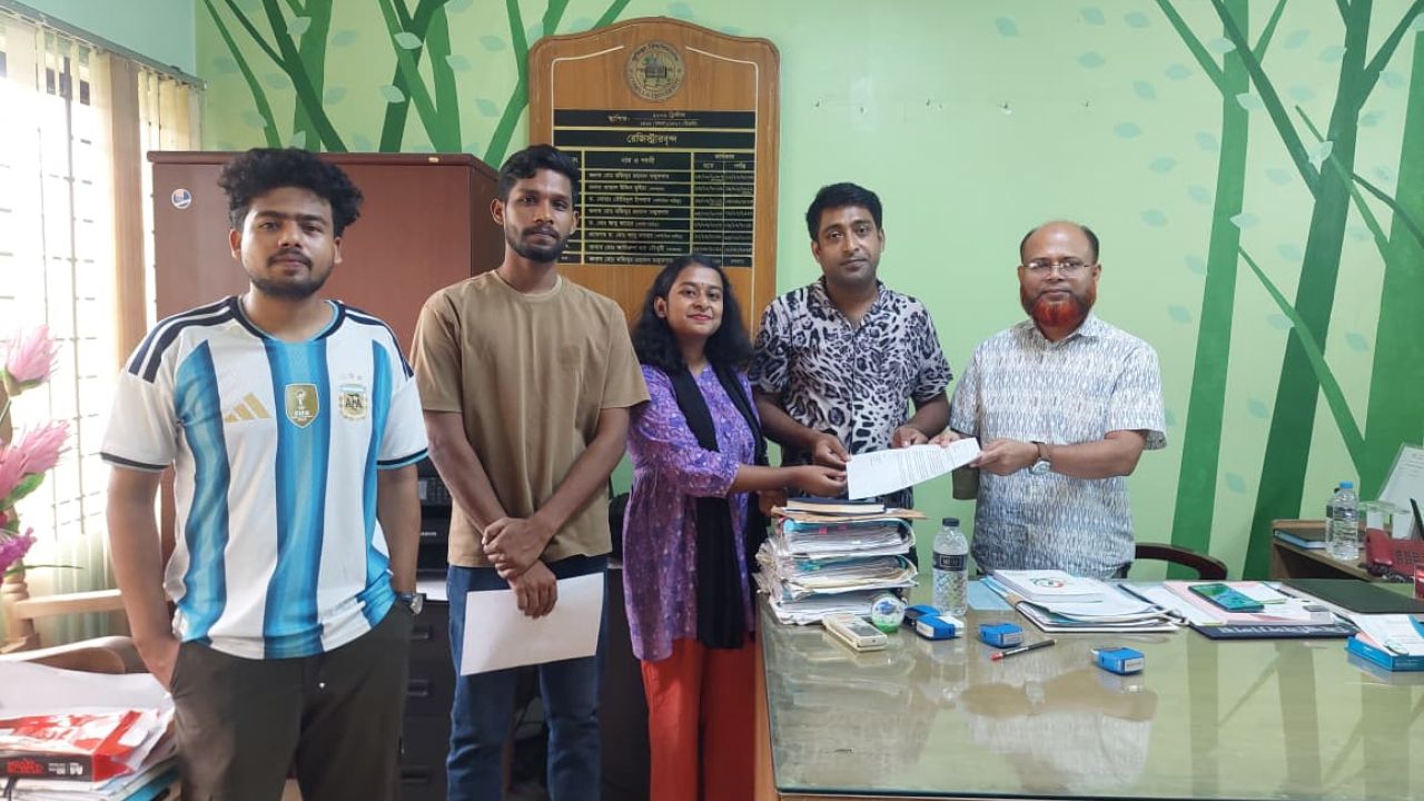 শিক্ষার্থীদের জন্য বড় পর্দায় বিশ্বকাপ প্রদর্শনের প্রস্তাব কুবি ছাত্রদলের