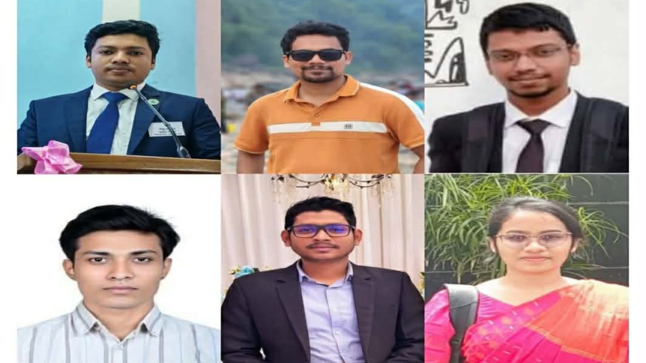 ৪৭তম  বিসিএসে বিভিন্ন ক্যাডারে সুপারিশপ্রাপ্ত কুবির ৬ শিক্ষার্থী
