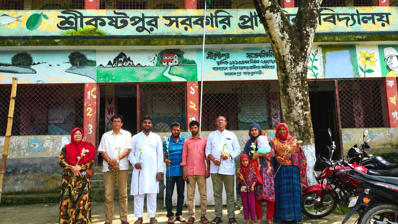 আক্কেলপুরে শ্রীকৃষ্টপুর সরকারি প্রাথমিক বিদ্যালয়ের ম্যানেজিং কমিটি ঘোষণা