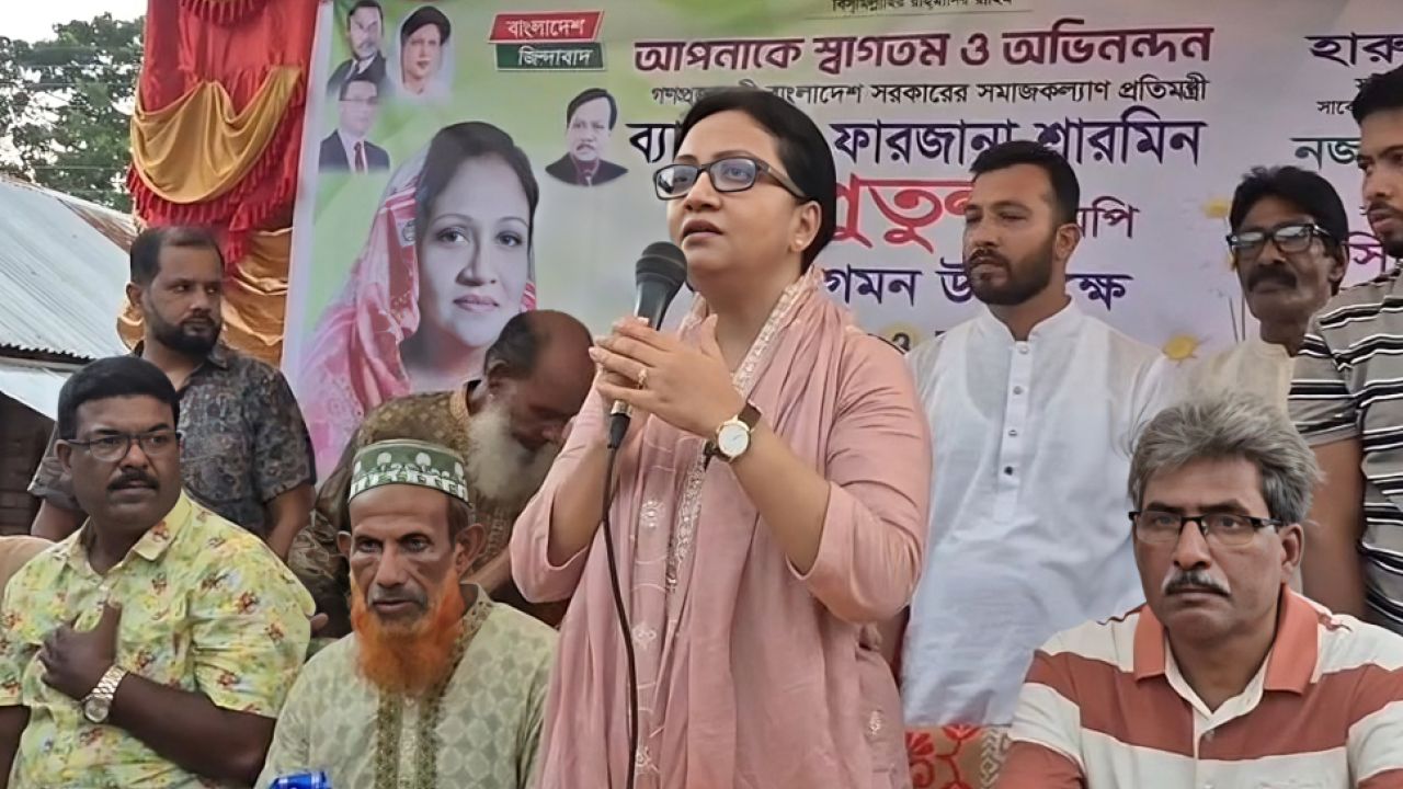 তারেক রহমান দেশকে মেরুদণ্ড সোজা করে দাঁড়ানো শিখিয়েছেন: প্রতিমন্ত্রী পুতুল
