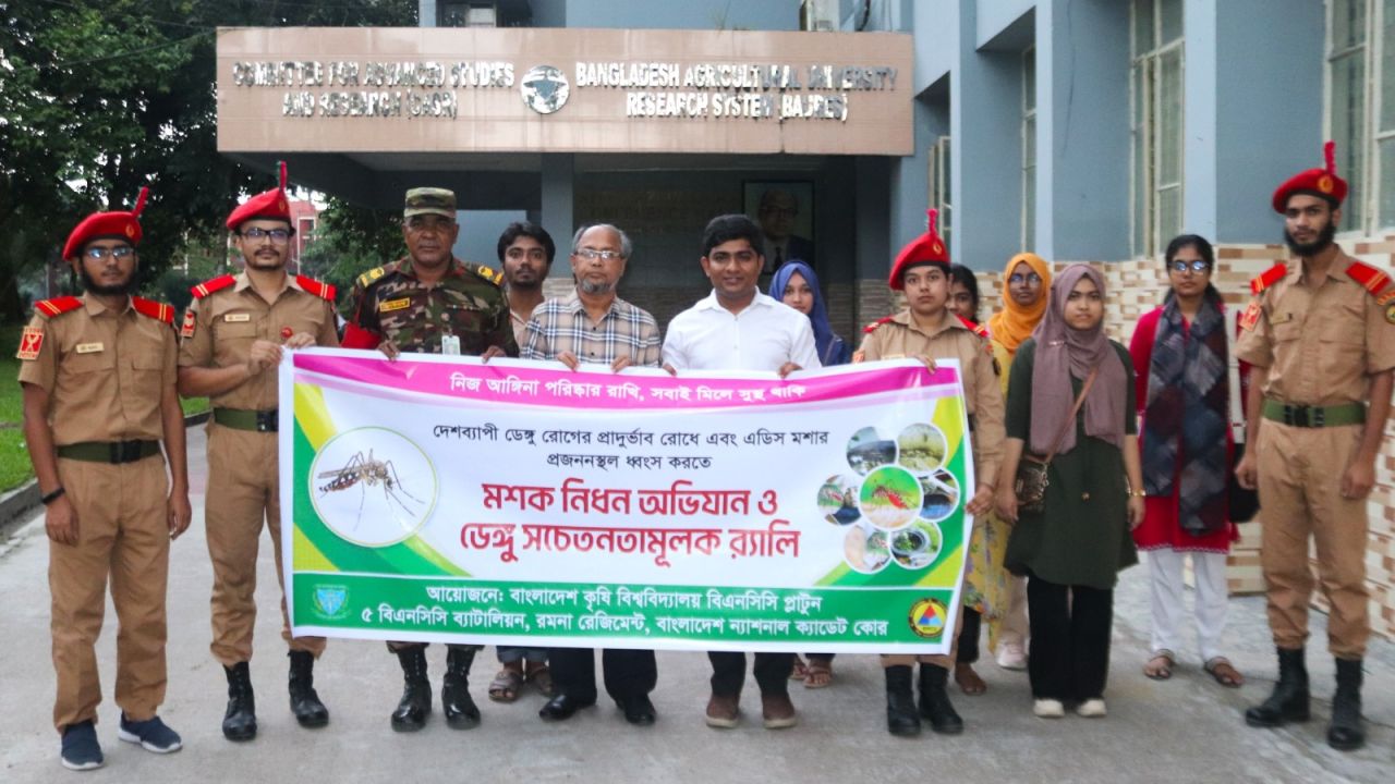 ডেঙ্গু প্রতিরোধে সরকারি উদ্যোগের পাশাপাশি ব্যাক্তি সচেতনতা বাঁচার মূল চাবিকাঠি