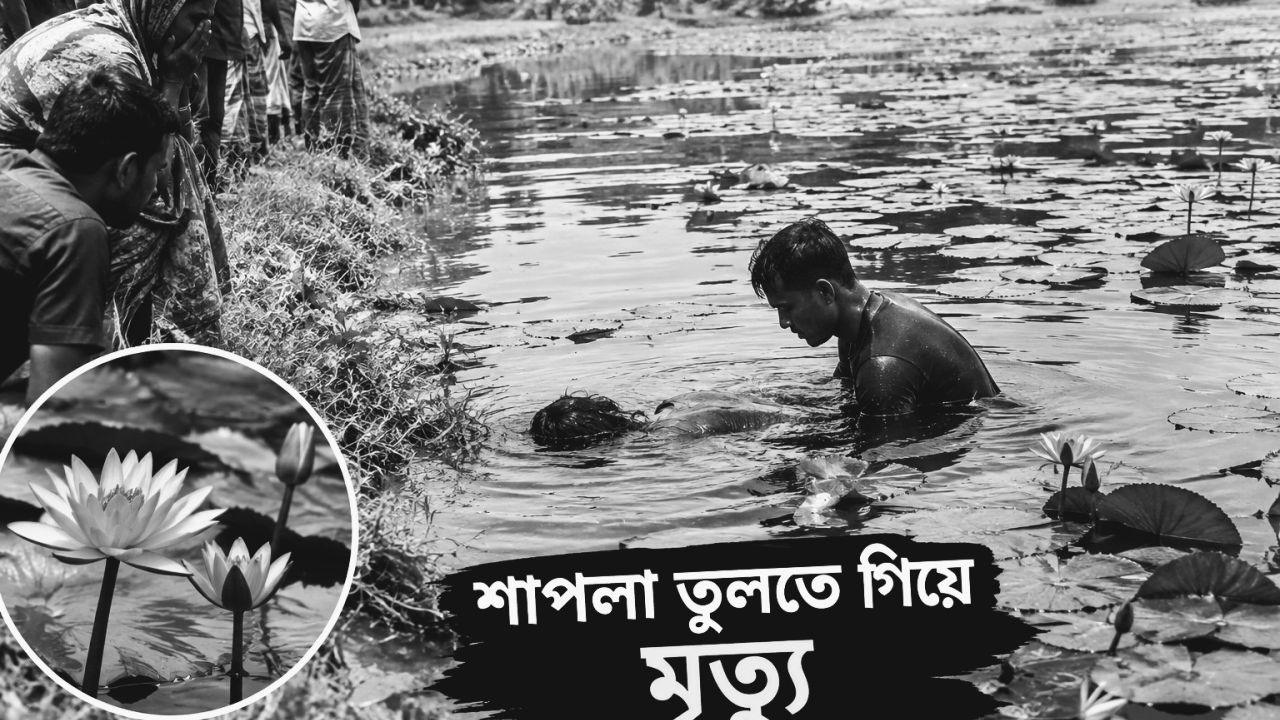 বাগেরহাটে শাপলা তুলতে গিয়ে দুই চাচাতো বোনের মৃত্যু
