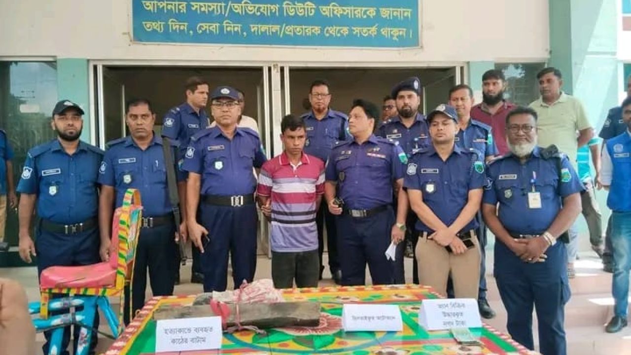 ফরিদপুর থানা পুলিশের অভিযানে শিশু হত্যার মূল আসামী গ্রেফতার এবং ছিনতাই হওয়া ব্যাটারী চালিত অটোভ্যান উদ্ধার