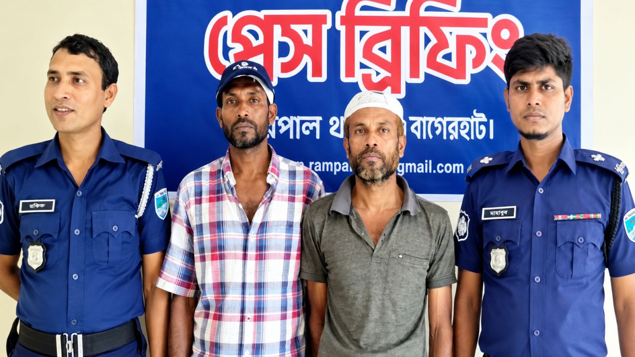রামপালে আহাদ হত্যা মামলায় মাসুম বিল্লাহসহ ৩ আসামি গ্রেপ্তার