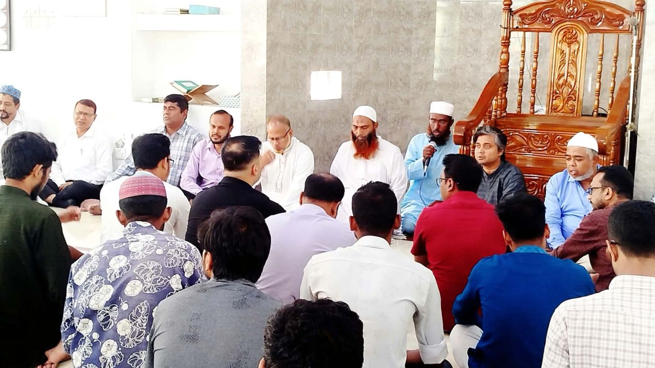 অপ্রতিমের রুহের মাগফিরাত কামনায় কুবিতে কুরআন খতম ও দোয়া মাহফিল