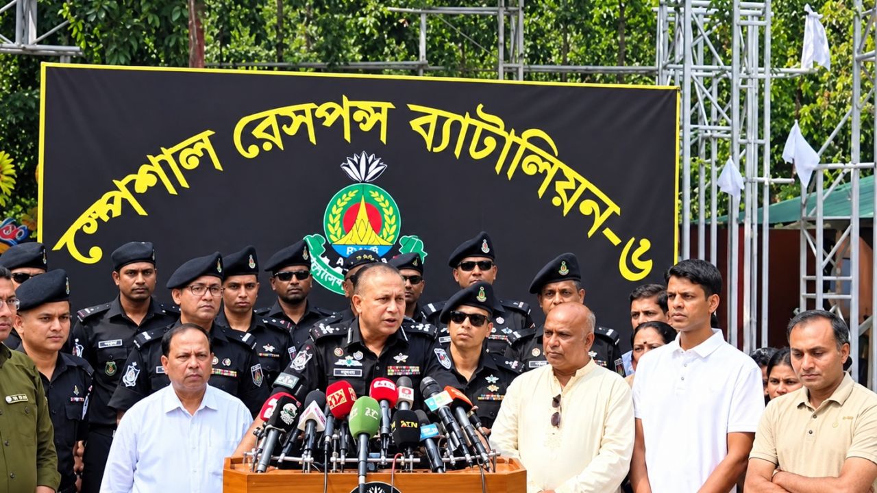 শারদীয় দুর্গাপূজা নির্বিঘ্নে উদ্&zwnj;যাপনে এসআরবি-৬-এর নিরাপত্তা জোরদার
