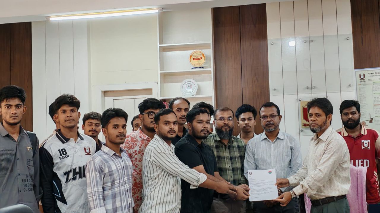 পাবিপ্রবিতে সৌরবিদ্যুৎ স্থাপনের দাবি ছাত্রদলের, উপাচার্য বরাবর স্মারকলিপি