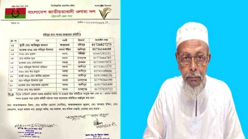 মহিপুরে থানা ওলামা দলের আহ্বায়ক কমিটি গঠন